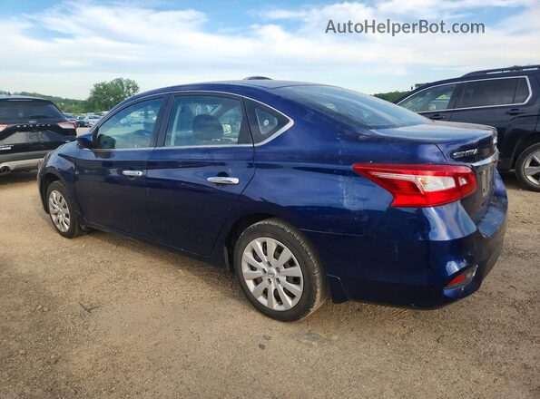 3N1AB7AP1GY284535 2016 NISSAN SENTRA Blue 