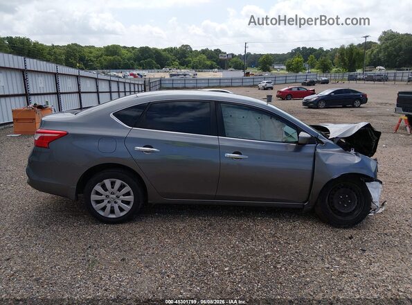 3N1AB7AP1GY285877 2016 NISSAN SENTRA Gray Widok wnętrza 360 stopni