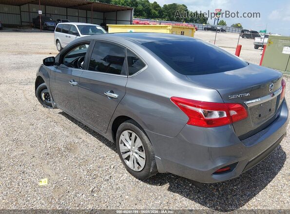 3N1AB7AP1GY285877 2016 NISSAN SENTRA Gray Tył lewy