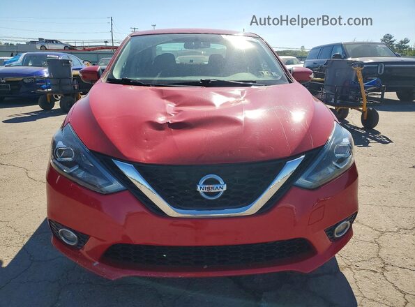 3N1AB7AP1GY288391 2016 NISSAN SENTRA Red წინა ხედი