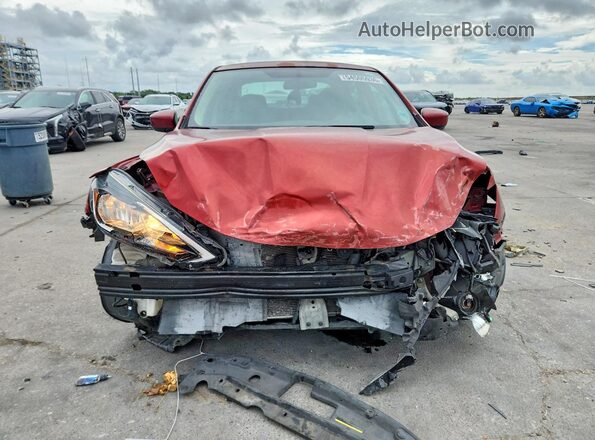 3N1AB7AP1GY326220 2016 NISSAN SENTRA Red Front view