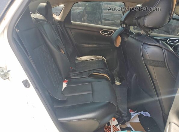 3N1AB7AP1GY331594 2016 NISSAN SENTRA White უკანა სავარძლების ხედი