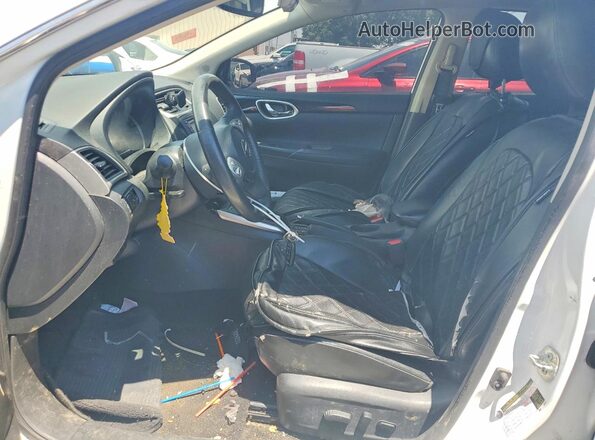 3N1AB7AP1GY331594 2016 NISSAN SENTRA White წინა სალონის ხედი