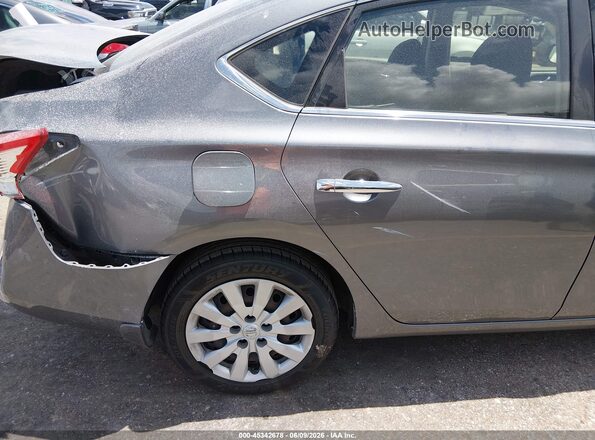 3N1AB7AP1GY331627 2016 NISSAN SENTRA Gray Widok z przodu