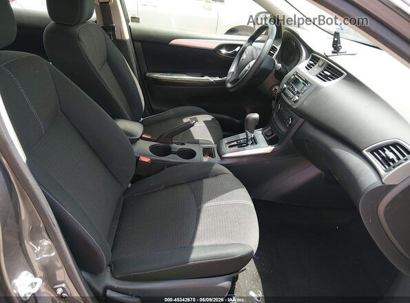 3N1AB7AP1GY331627 2016 NISSAN SENTRA Gray Widok wnętrza z przodu