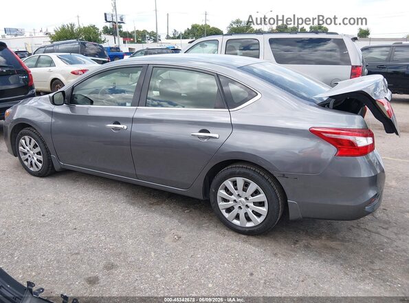 3N1AB7AP1GY331627 2016 NISSAN SENTRA Gray Widok wnętrza 360 stopni