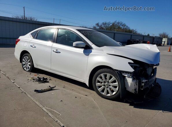3N1AB7AP1HL640819 2017 NISSAN SENTRA White Front right