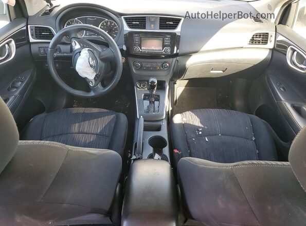 3N1AB7AP1HL640819 2017 NISSAN SENTRA White Dashboard view