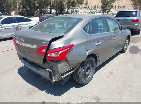 3N1AB7AP1HL644501 2017 NISSAN SENTRA Gray უკანა მარჯვენა