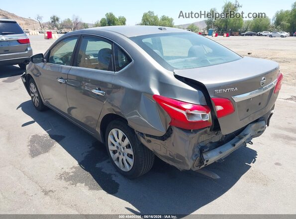 3N1AB7AP1HL644501 2017 NISSAN SENTRA Gray უკანა მარცხენა