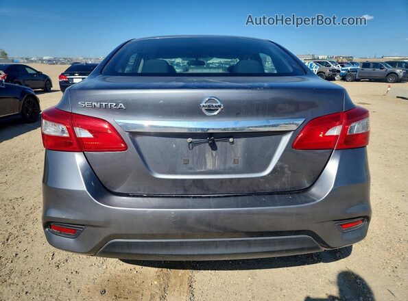 3N1AB7AP1HL659001 2017 NISSAN SENTRA Gray Rear view