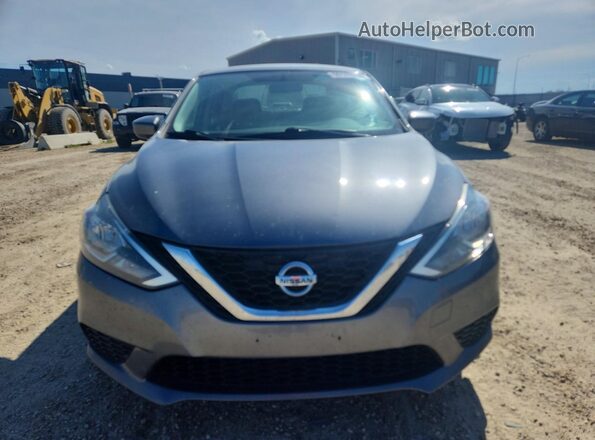3N1AB7AP1HL659001 2017 NISSAN SENTRA Gray Front view