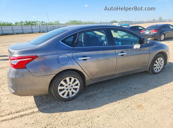 3N1AB7AP1HL659001 2017 NISSAN SENTRA Gray Rear right