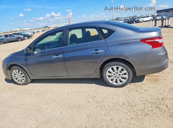 3N1AB7AP1HL659001 2017 NISSAN SENTRA Gray Rear left