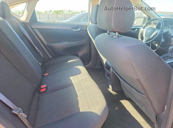 3N1AB7AP1HL659001 2017 NISSAN SENTRA Gray Rear seats view
