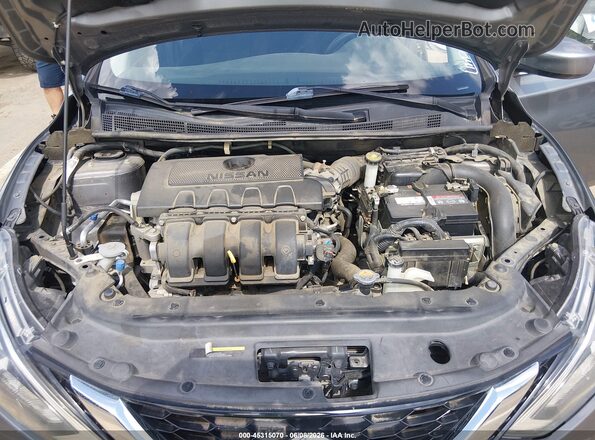 3N1AB7AP1HY218357 2017 NISSAN SENTRA Gray Widok z tyłu