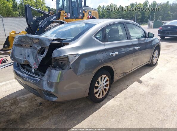 3N1AB7AP1HY218357 2017 NISSAN SENTRA Gray Tył prawy