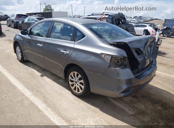 3N1AB7AP1HY218357 2017 NISSAN SENTRA Gray Tył lewy