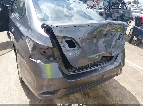 3N1AB7AP1HY218357 2017 NISSAN SENTRA Gray Widok z przodu