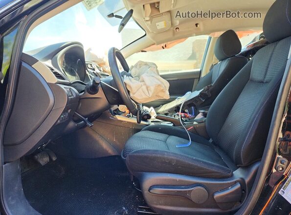 3N1AB7AP1HY247776 2017 NISSAN SENTRA Черный Вид салона спереди