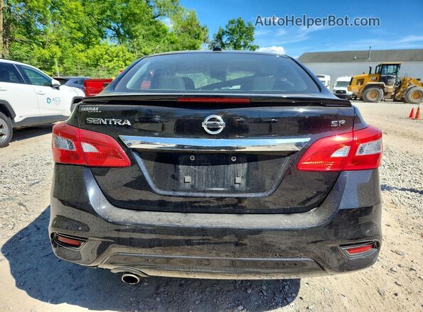 3N1AB7AP1HY247776 2017 NISSAN SENTRA Черный Вид сзади