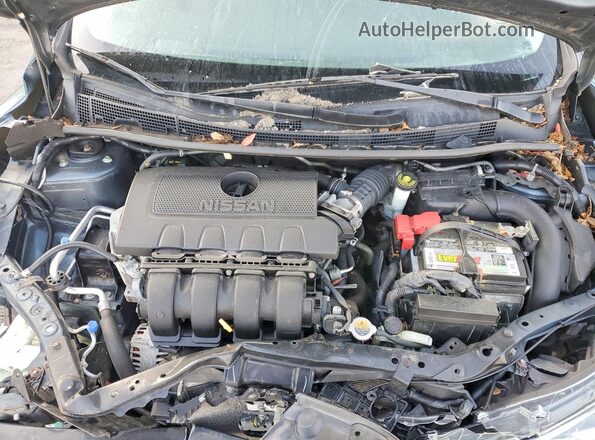 3N1AB7AP1HY291745 2017 NISSAN SENTRA Синий 