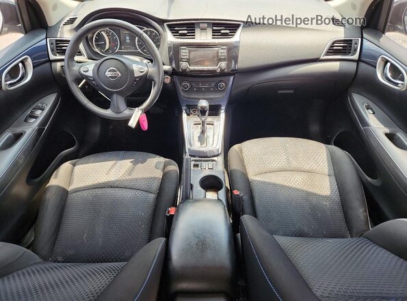 3N1AB7AP1HY306020 2017 NISSAN SENTRA White Առջևի վահանակի տեսք
