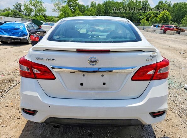 3N1AB7AP1HY306020 2017 NISSAN SENTRA White Հետևի տեսք