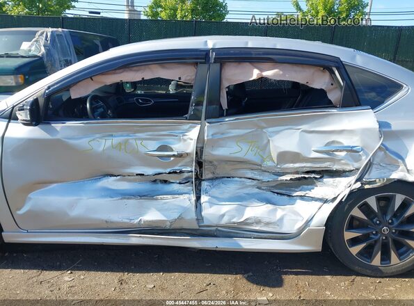 3N1AB7AP1HY323934 2017 NISSAN SENTRA Gray წინა ხედი
