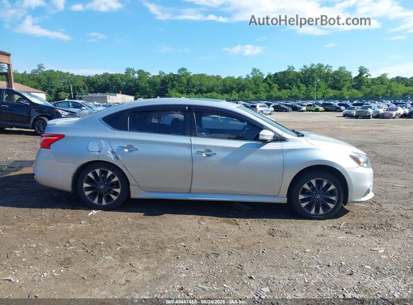 3N1AB7AP1HY323934 2017 NISSAN SENTRA Gray უკანა სალონის ხედი
