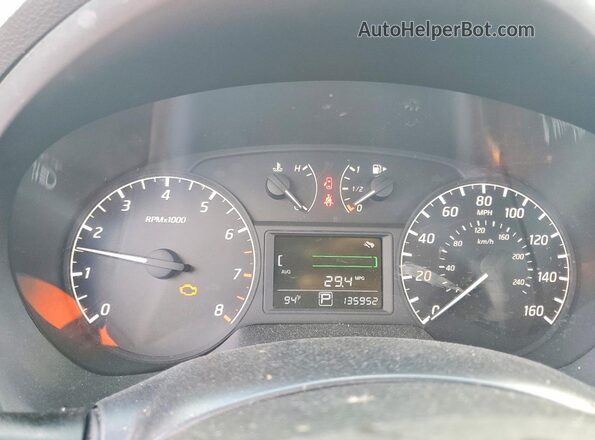 3N1AB7AP1HY332391 2017 NISSAN SENTRA Gray Vista del cuadro de instrumentos