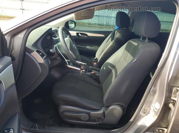 3N1AB7AP1HY332391 2017 NISSAN SENTRA Gray Vista interior delantera