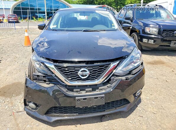 3N1AB7AP1HY333024 2017 NISSAN SENTRA Black Widok z przodu