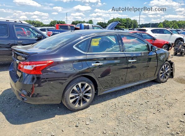 3N1AB7AP1HY333024 2017 NISSAN SENTRA Black Tył prawy