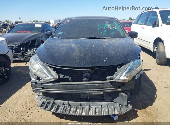 3N1AB7AP1HY337526 2017 NISSAN SENTRA Black წინა ხედი