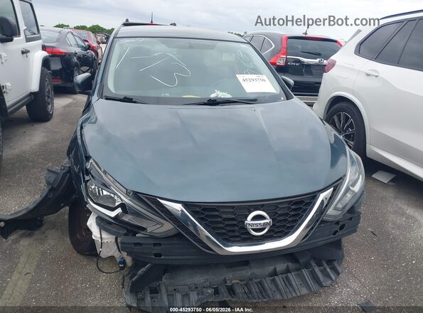 3N1AB7AP1HY348252 2017 NISSAN SENTRA Серый Вид спереди
