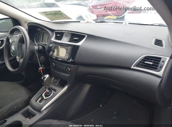 3N1AB7AP1HY348252 2017 NISSAN SENTRA Серый Вид салона спереди