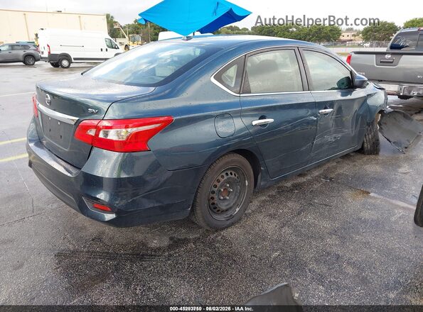 3N1AB7AP1HY348252 2017 NISSAN SENTRA Серый Задняя правая четверть