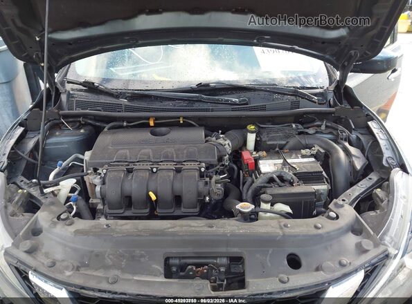 3N1AB7AP1HY348252 2017 NISSAN SENTRA Серый Вид сзади