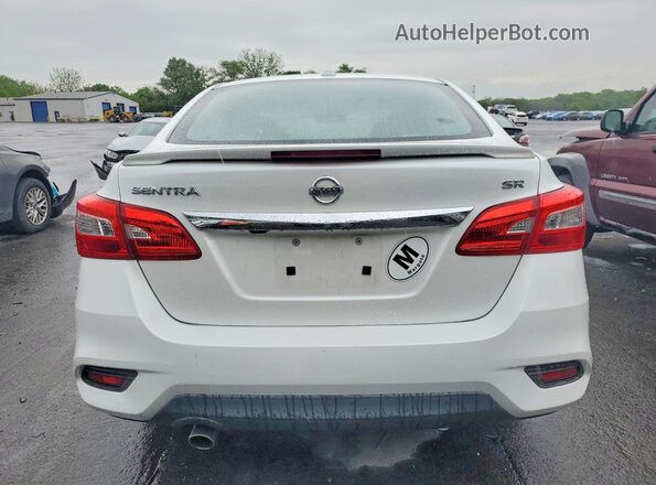 3N1AB7AP1HY370249 2017 NISSAN SENTRA White Вид ззаду