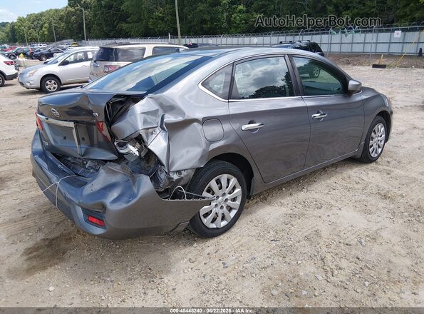 3N1AB7AP1HY374625 2017 NISSAN SENTRA Gray Задня права чверть
