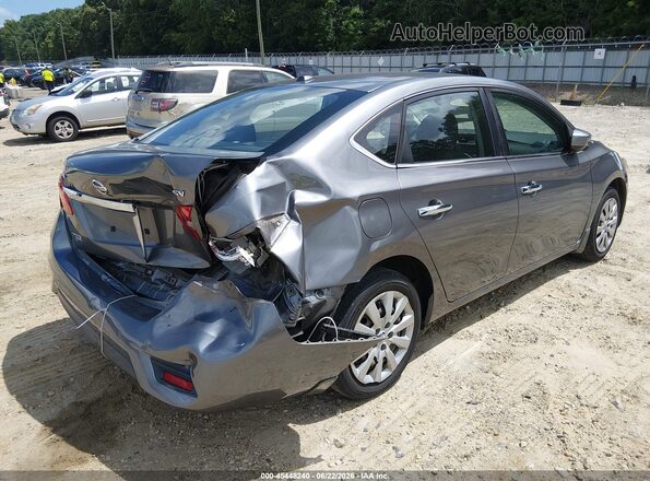 3N1AB7AP1HY374625 2017 NISSAN SENTRA Gray Вид спереду