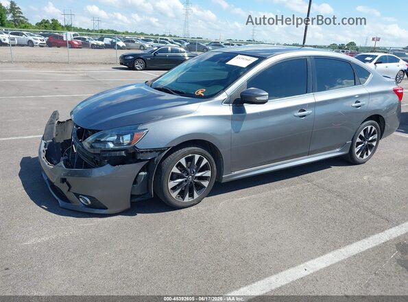 3N1AB7AP1HY376200 2017 NISSAN SENTRA Black Front left