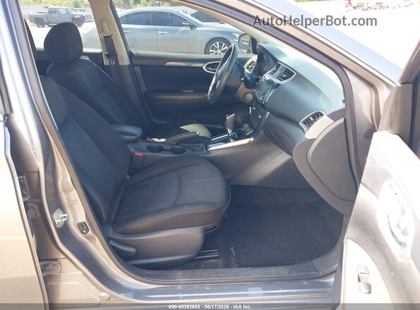 3N1AB7AP1HY376200 2017 NISSAN SENTRA Black Front interior view
