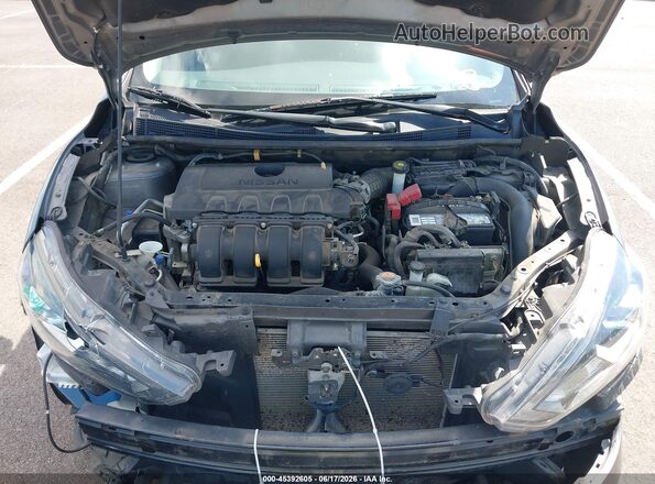 3N1AB7AP1HY376200 2017 NISSAN SENTRA Black Rear view