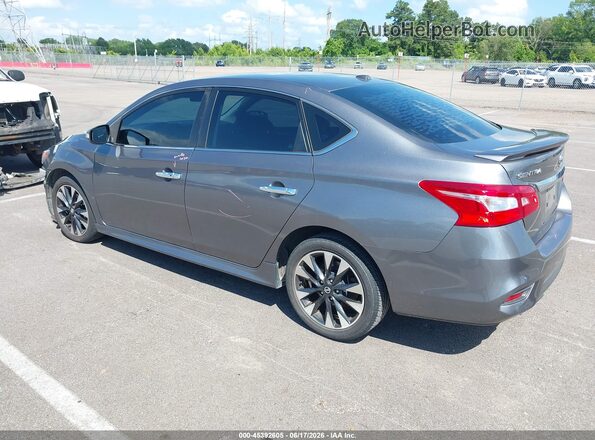 3N1AB7AP1HY376200 2017 NISSAN SENTRA Black Rear left