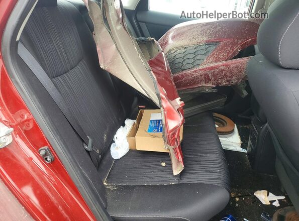 3N1AB7AP1HY379095 2017 NISSAN SENTRA Red Vista de los asientos traseros