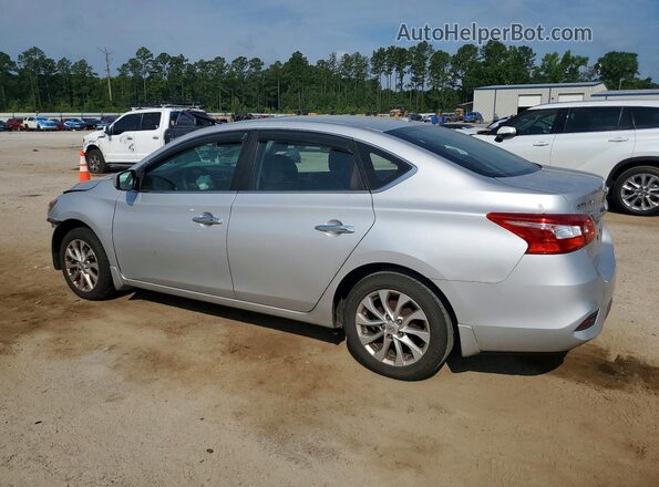 3N1AB7AP1HY391683 2017 NISSAN SENTRA Silver Հետևի ձախ