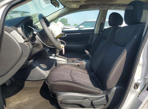 3N1AB7AP1HY391683 2017 NISSAN SENTRA Silver Սալոնի դիմացի տեսք