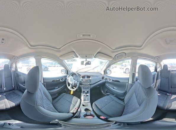 3N1AB7AP1HY391683 2017 NISSAN SENTRA Silver Սալոնի 360 աստիճան տեսք